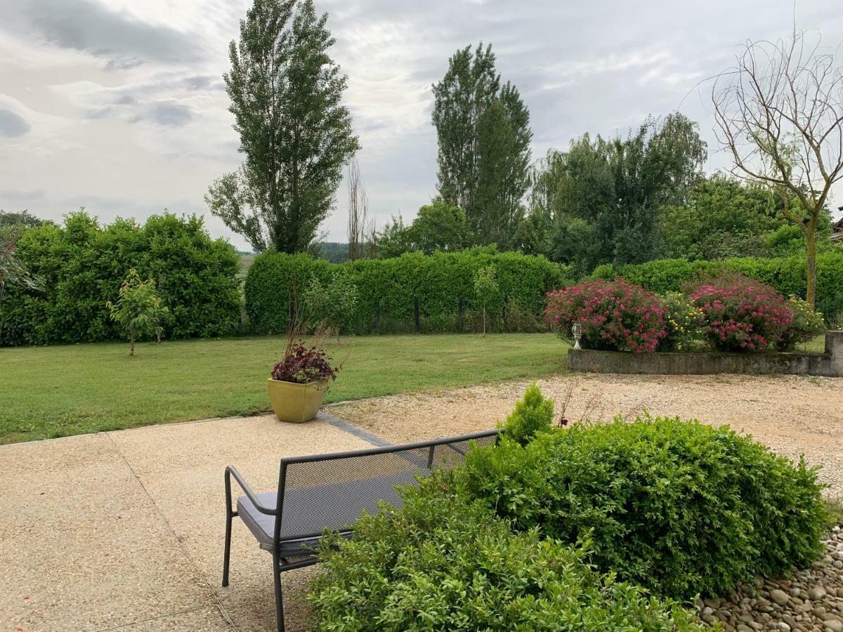 Gite Les Combes Terrasse 01340 Etrez Bresse Vallons Eksteriør billede